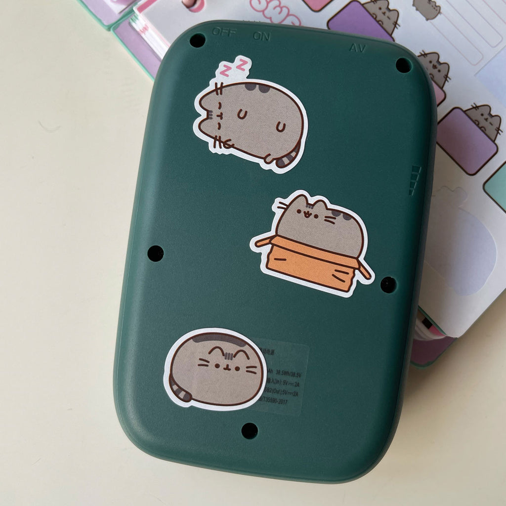 Cargador Portátil Con Videojuegos Retro Verde